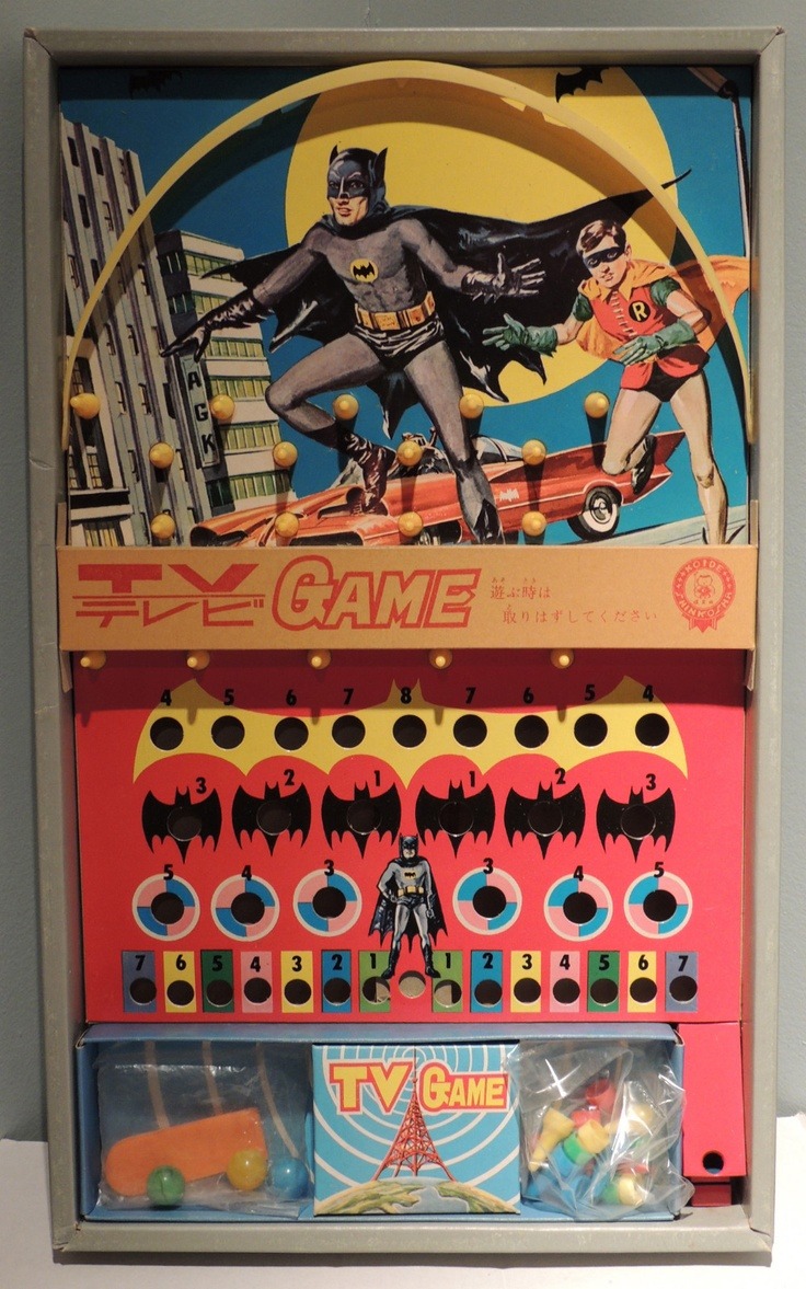 cryptofwrestling:
“ Batman Pachinko Game
(1966, Japanese)
”