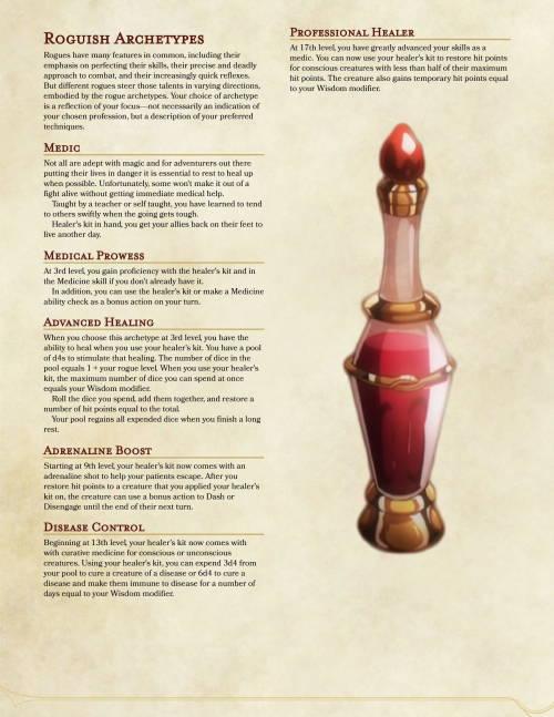 dnd-homebrew5e:Good evening, everybody. Today I bring to you a homebrew Rogue subclass commission kn