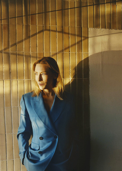 thequeensofbeauty:CATE BLANCHETT by Tom Craig for Porter Magazine, November 2021. 