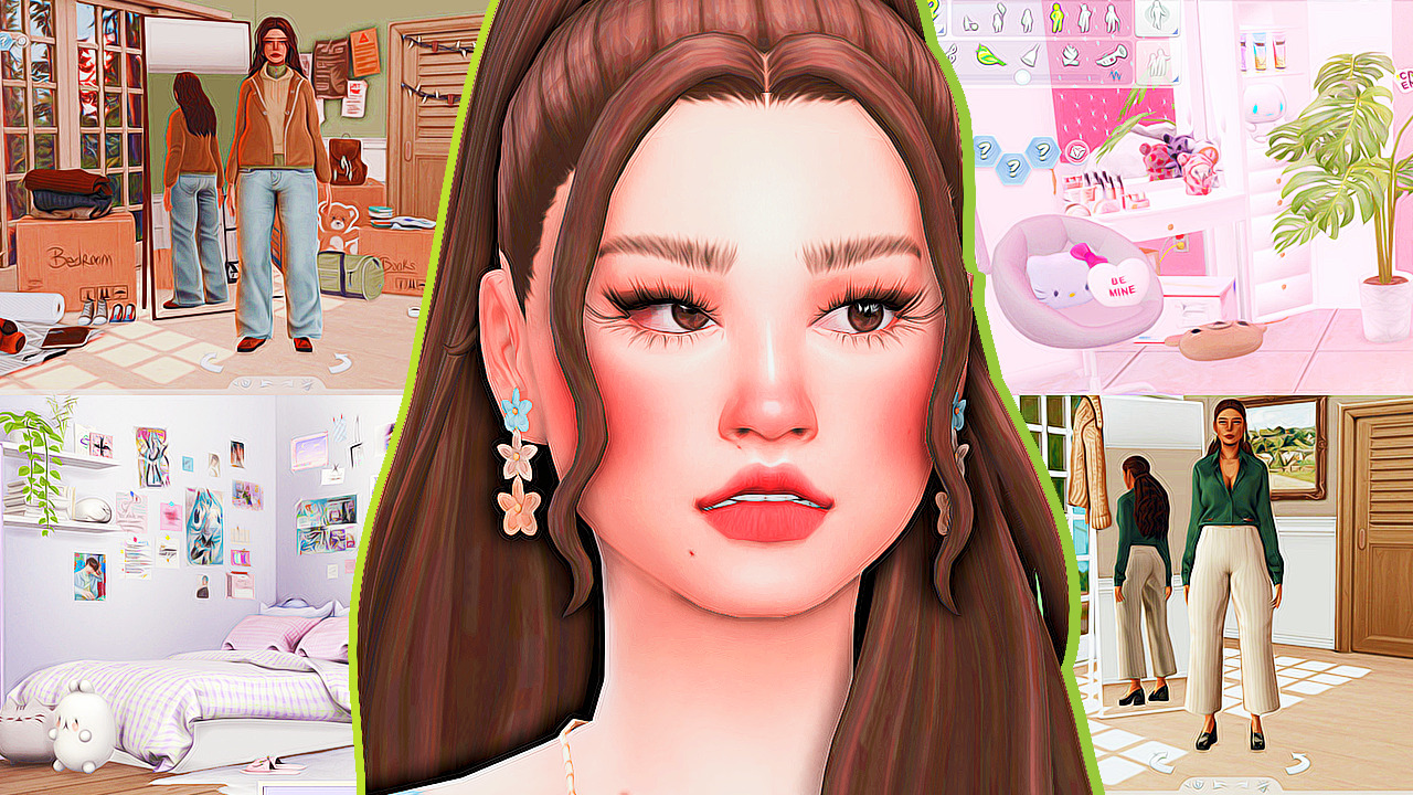 GegeSims - Yara Hair - The Sims 4 Create a Sim - CurseForge