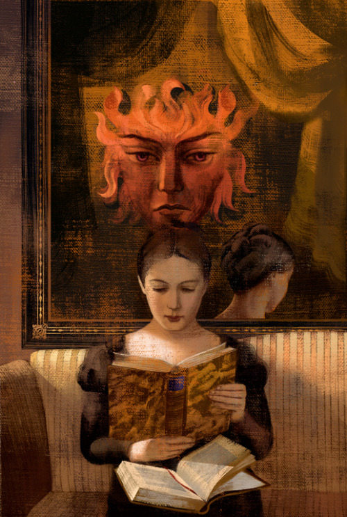 Onegin illustration by Anna and Elena Balbusso(Artists’ Website)