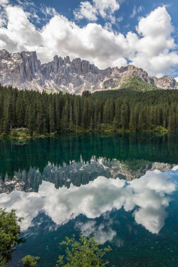 earthyday:  Italy, Carezza Lake  by Stefano