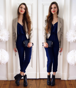 lookbookdotnu:  SAPPHIRE BLUE (by Diana 