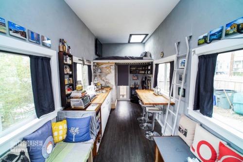 tinyhousedarling:  smallandtinyhomeideas:  The Matchbox | Jay Austin of Boneyard Studios | via tHGJ video tour + more  How can something this beautiful be illegal to live in!? 