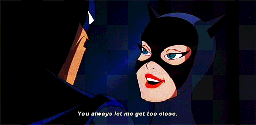 btas-gifs: Batman and Catwoman in Catwalk