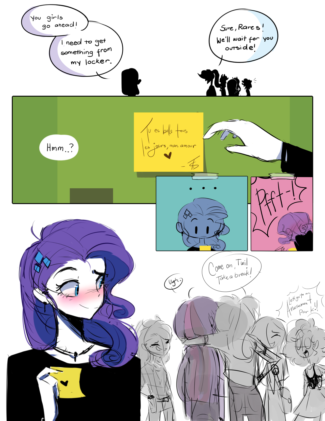 rarilightdoodles: I honestly can’t draw human stuff well, so imagine my surprise