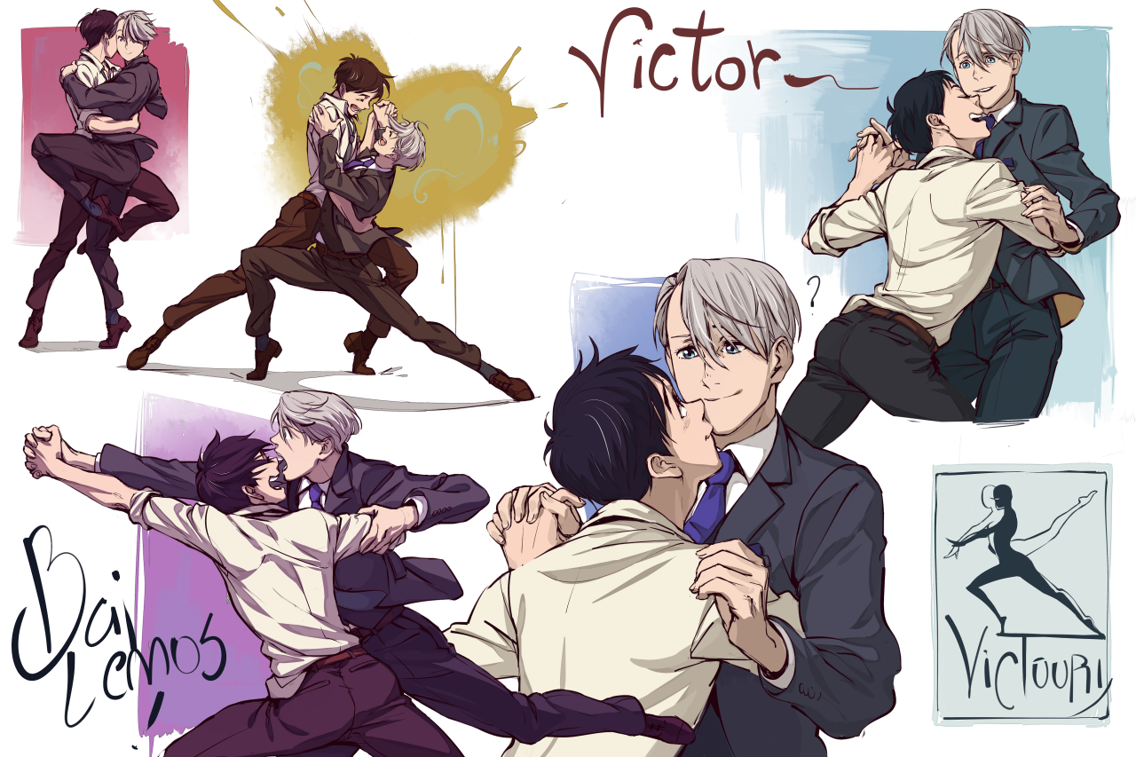 alderion-al:  Not quite sure if Yuri likes cinema… But it’s cute imagining Viktor