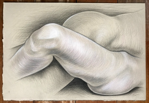 phillipdvorak:  Untitled (Wrestling), colored pencil on paper, 7.5/11.25 inches. 2021