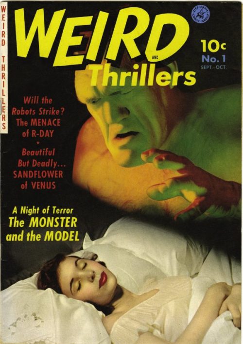 The Monster and the Model pulpcovers.com/the-monster-and-the-model/