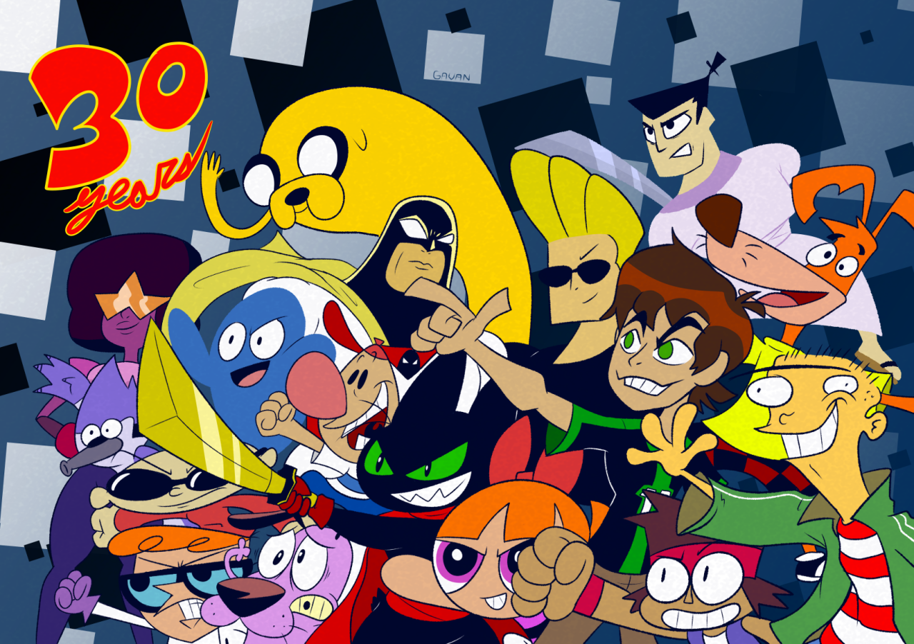 Creator Of Maxwell & Friends — gavanzude: Cartoon Network hit the big 3-0...