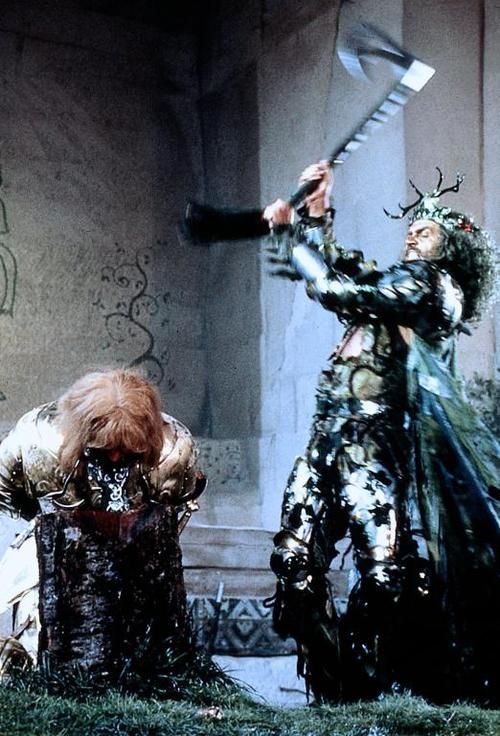 Gawain and the Green Knight in Sword of the Valiant: The Legend of Sir Gawain and the Green Knight