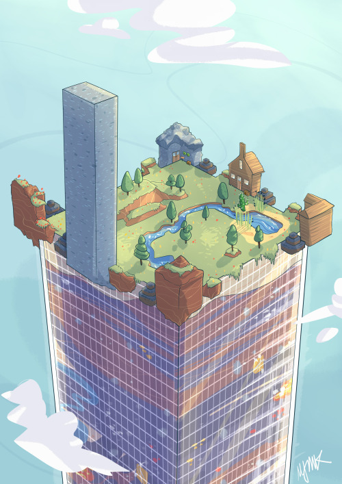 simplycrazyhunter:  madiniwa:  I loved the mini Achievement City in Mega Dig Down so damn much. 