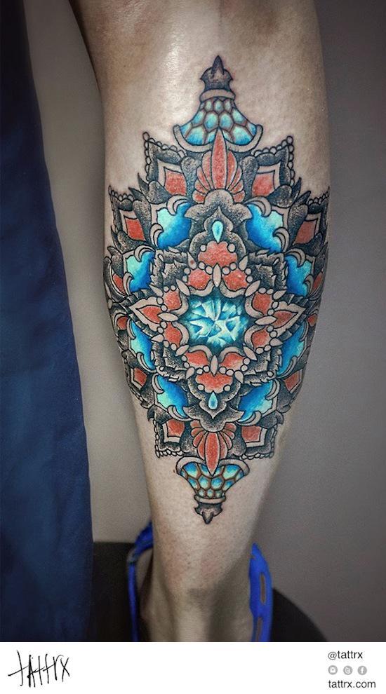 tattrx:  Alexey Yudenko - Gemstone Mandalatattrx.com/artists/alexey-yudenko