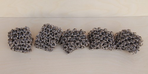 Stainless Steel Juggling Balls. Theyre Made Of A Japanese Style Chainmail Weave, Normally A Flat Sheet,