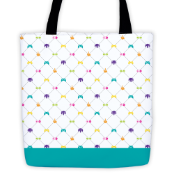 geek-studio:  Game On Bright Tote Bag - Studio