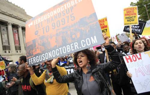 micdotcom:  Stunning photos show protesters in St. Louis demanding justice for police brutality Follow micdotcom  