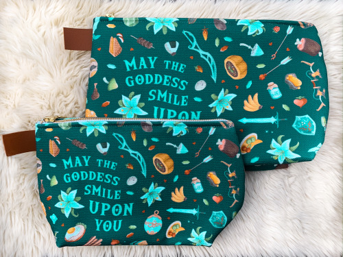 My Breath of the Wild pattern is now available in my Etsy store!! Small, Regular, and XL pouches, an