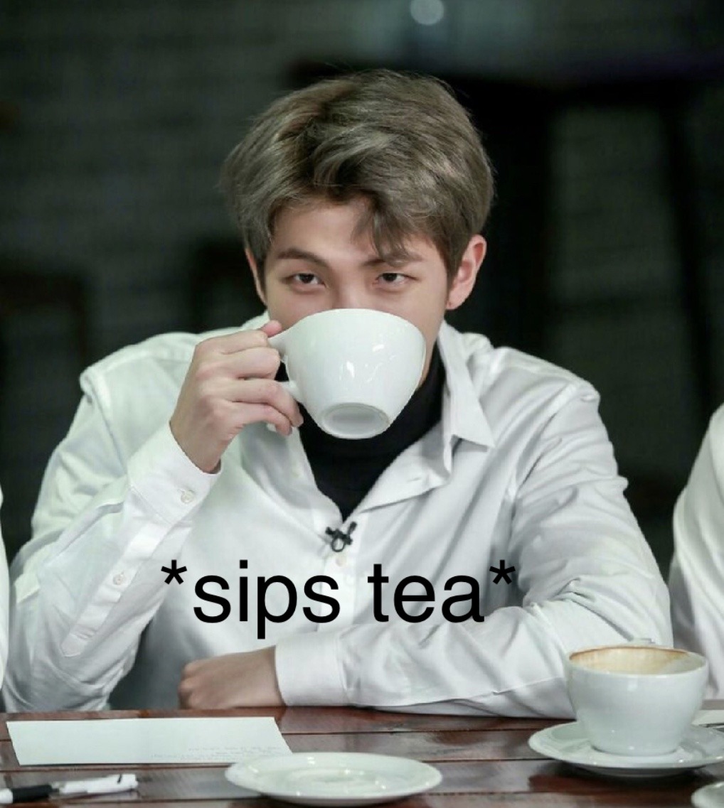 BTS tea memes