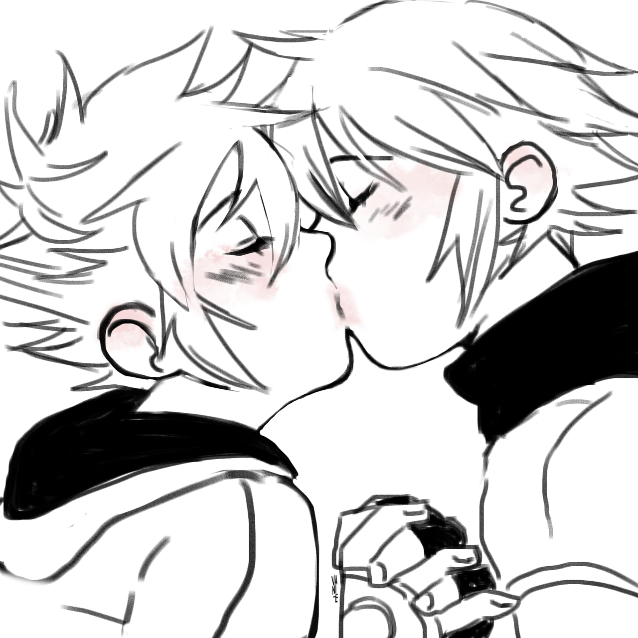 vani-e: ｌｏｖｅ Some soriku sketches to make me feel better! 