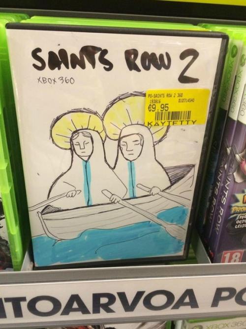 Saints = SantosRow = Remar&hellip; el nivel de humor de hoy está alto alto.