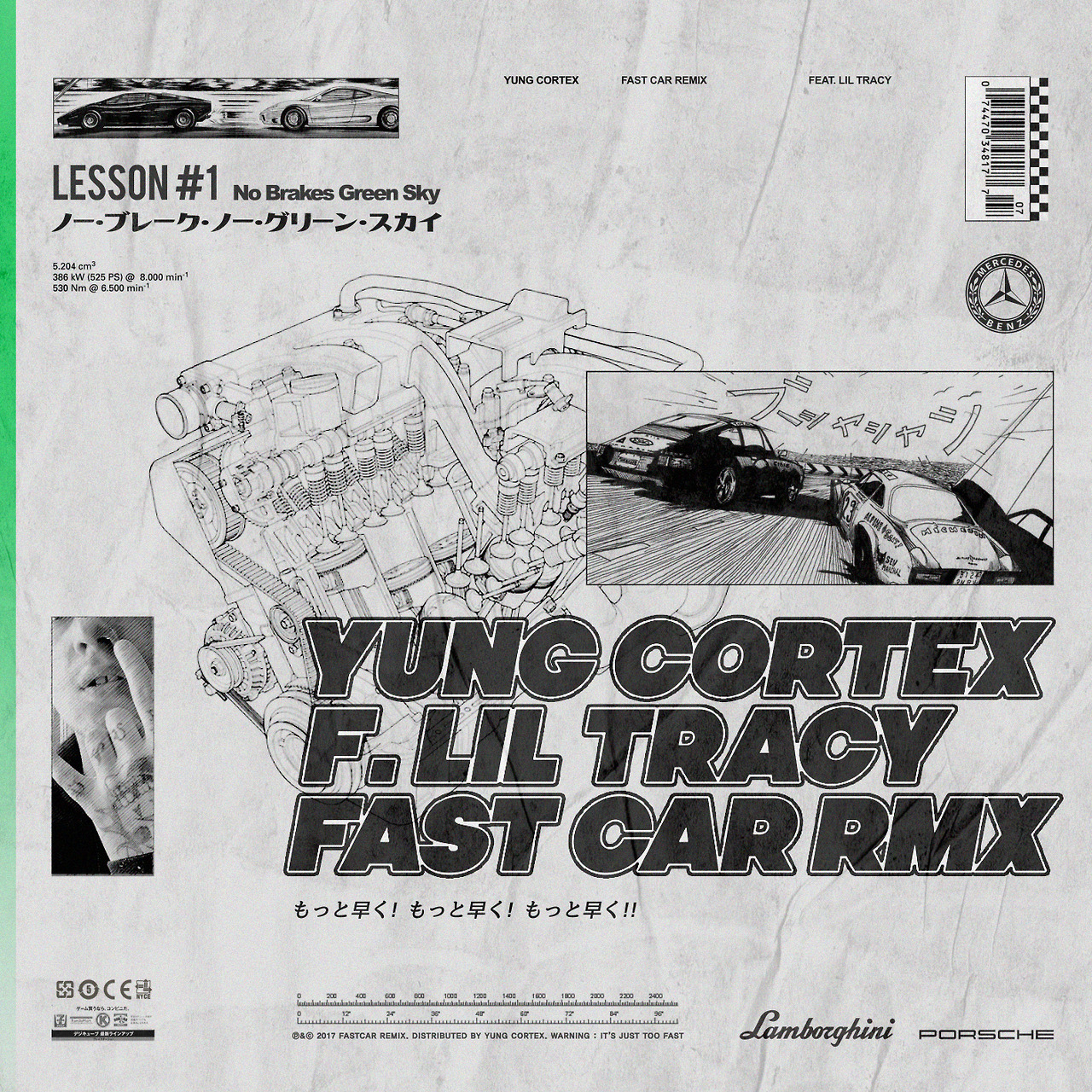THEMANBEHINDCOVERS Yung Cortex “FAST CAR REMIX” f. Lil Tracy creative...