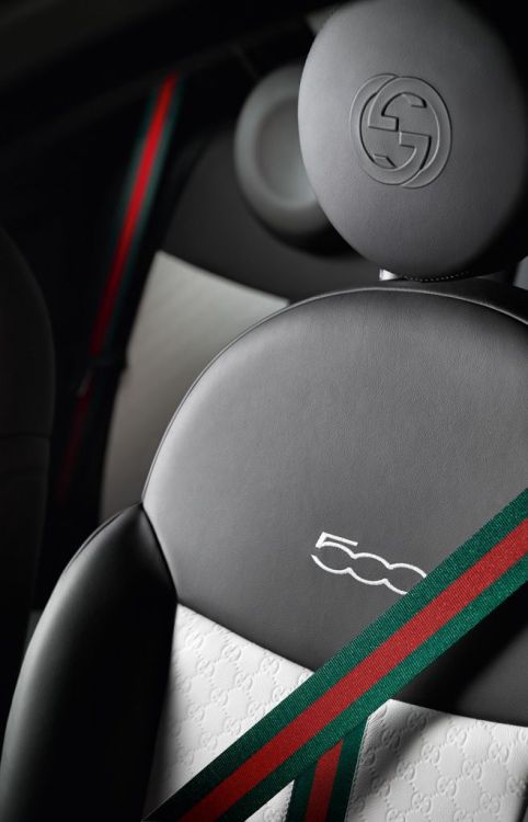 fabforgottennobility:Fiat 500 Gucci