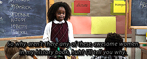blacknerdwrites: “ Girls today can be anything. CEO, Olympic gold medalist, even