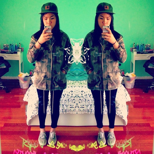 b-rights-ide:  Cold day out with the fambam #ootd #stussy #camo #swag #jksnoswag