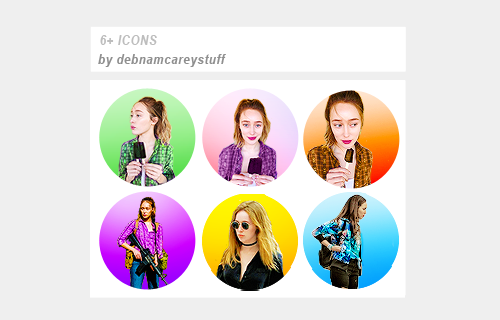 debnamcareystuff:  +6 new icons: In different colors. please like/reblog if you take any! Credits ar