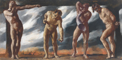 Johann Kluska (1904-1973) Male Nudes, Dantes