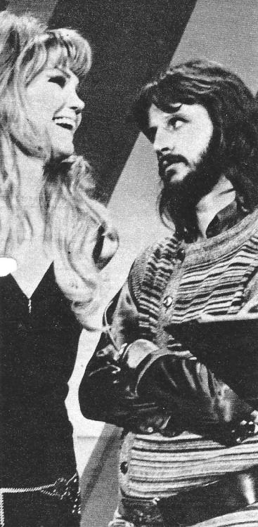 Ringo Starr appears on NBC show Rowan & Martin’s Laugh-In, 27 January 1970.  