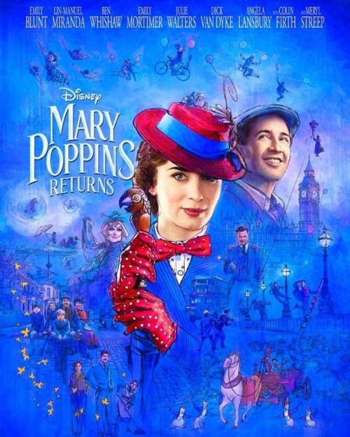 Disney has released a new MARY POPPINS RETURNS poster. - LIKE AND TAG ALL YOUR FRIENDS. #thedisinsid