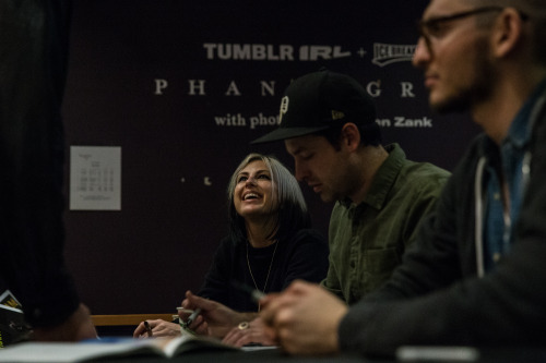 PHANTOGRAM • TUMBLR IRL • BOULDER, CO • 10/13/16Phantogram ( @phantogram​) and photographer Ben Zank