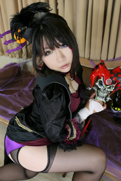 Cute Cosplay Girl Higurashi Rin (Evil Queen) adult photos