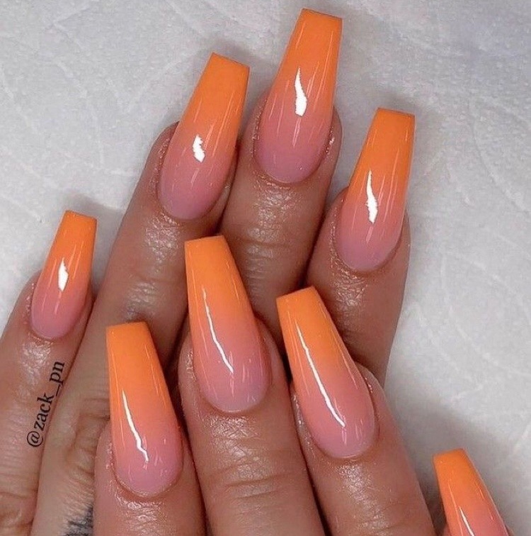 Finessed Nails Yes pointy nails can look tender and showy if you have ombre with subdued pink and white colors and. finessed nails