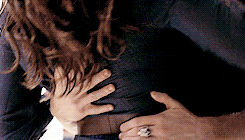 twin-flames:  damon and elena + lights 