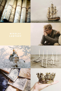 aly-naith:  “The Grisha Trilogy” characters:  Nikolai Lantsov “When people say impossible, they usually mean improbable.”  