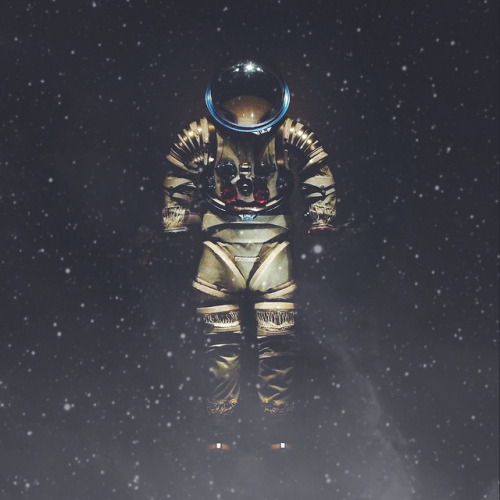 i&rsquo;m tired of being lost in space by B R A N D on Flickr.More Cosmonaut here.