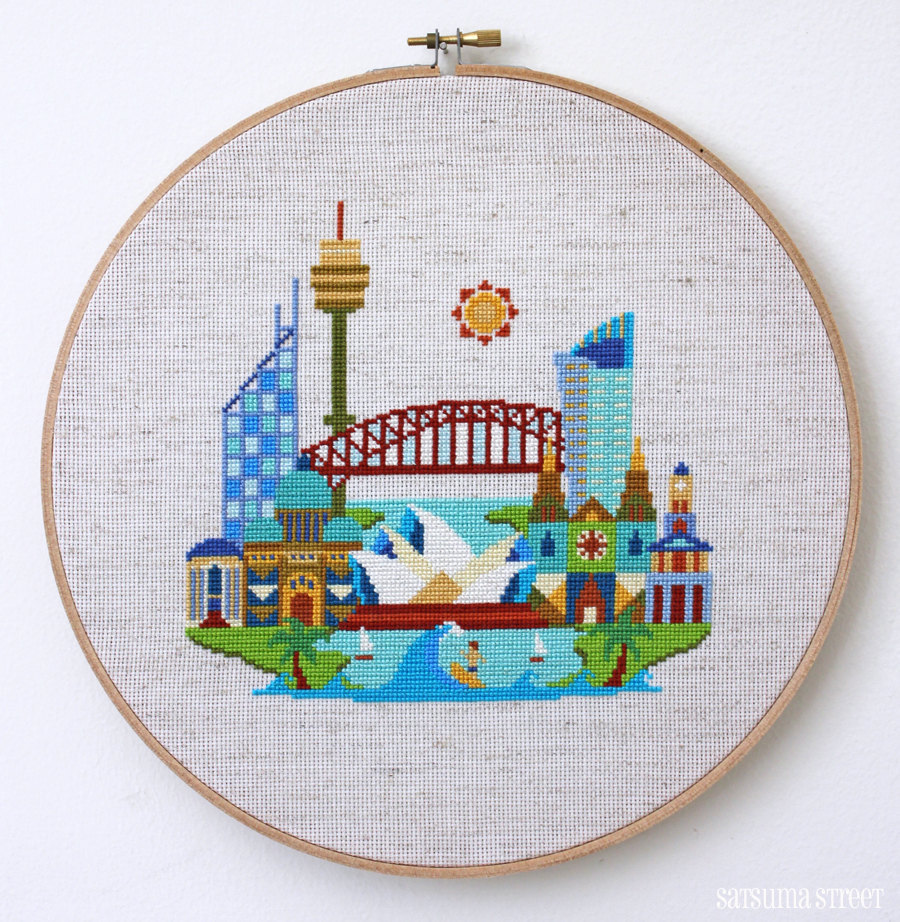 sosuperawesome:  City cross stitch patterns including New York, San Francisco, Washington,