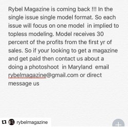 #Repost @rybelmagazine Rybel Magazine is