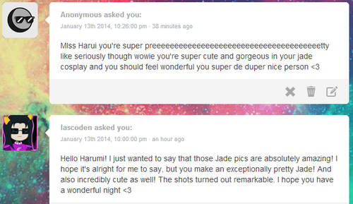  ahhh thank you both! ;u; everyone was so nice and sweet and respectful on the photos