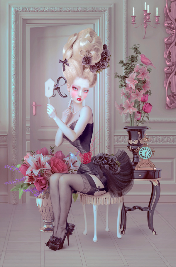 fairytalemood:  &ldquo;Lost in Wonderland&rdquo; by Natalie Shau