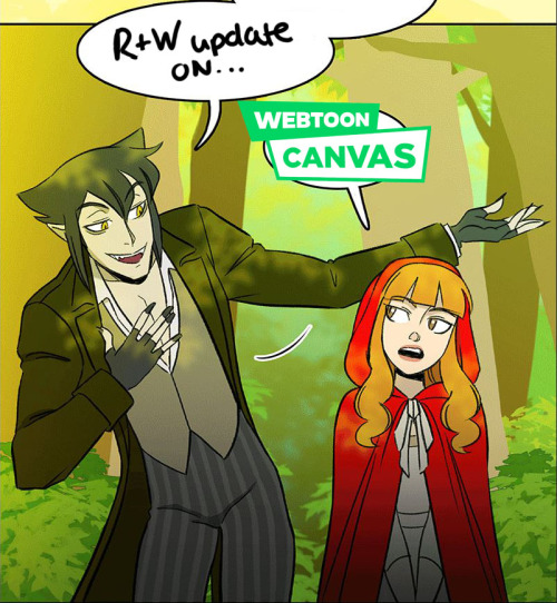  Red & Wolf Chapter 2 Part 3 is up on Webtoon Canvas !✨❤️[READ HERE]