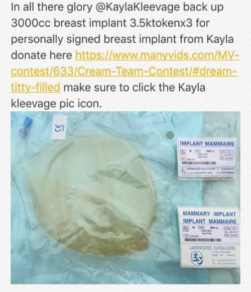 Shit just got serious http://ift.tt/1nKqVzo donate now for this once in a lifetime treat :)) make sure to click Kayla pic icon before u vote 3.5k tokensx3 @kaylakleevage @vee_vonsweets by amyanderssen5