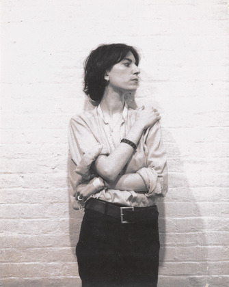 iaintnobodyswhore:Patti Smith, ca 1973Robert Mapplethorpe polaroid