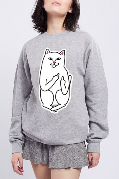 bluetyphooninternet: Cute Cat Hoodies &amp; Sweatshirts. (different colors available)