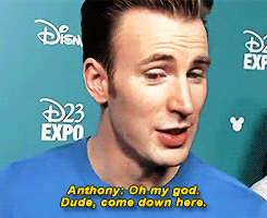 Zwynn:  Forassgard:   Chris Evans And Anthony Mackie React Humorously To Heat In