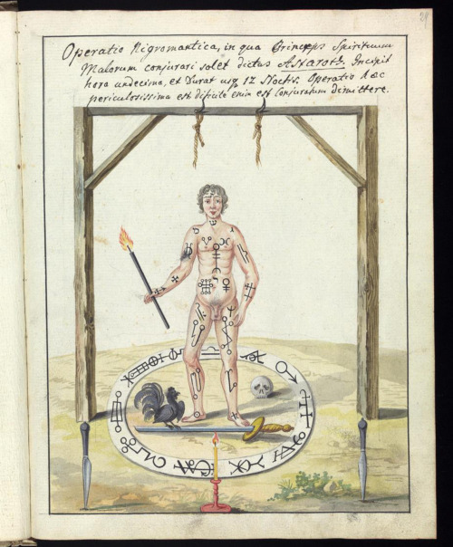 larkfall: Images from Compendium Rarissimum [Wellcome MS.1776] A magical book that combines the absu