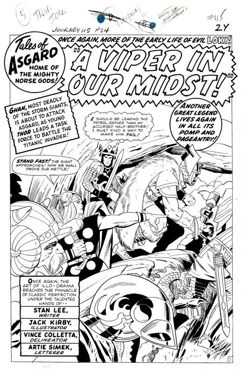 Journey Into Mystery 115 pg24 by Jack Kirby