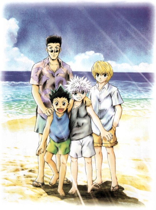 kurapika-of-the-day:family vacation!!